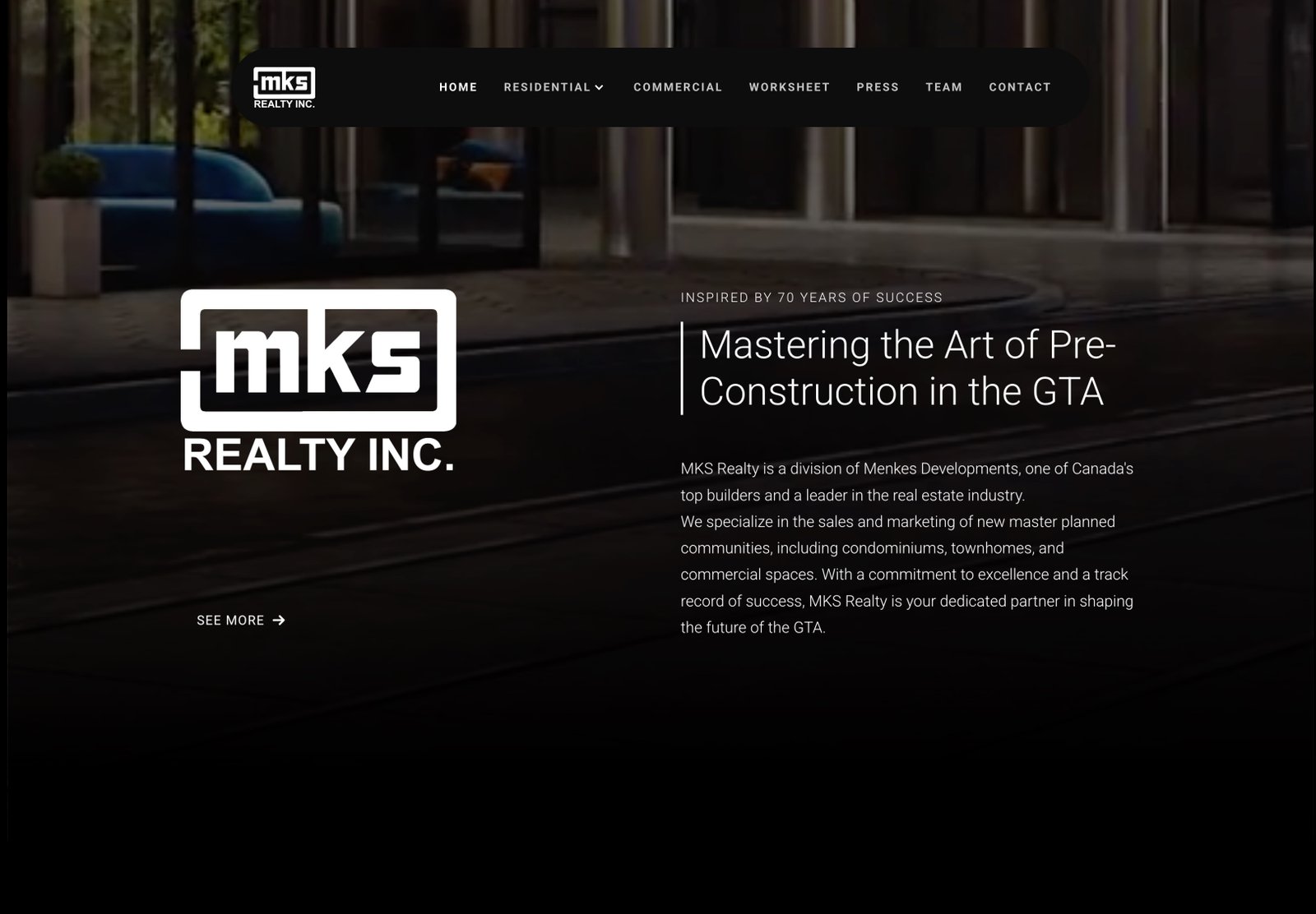 Menkes — Real Estate Web Platforms