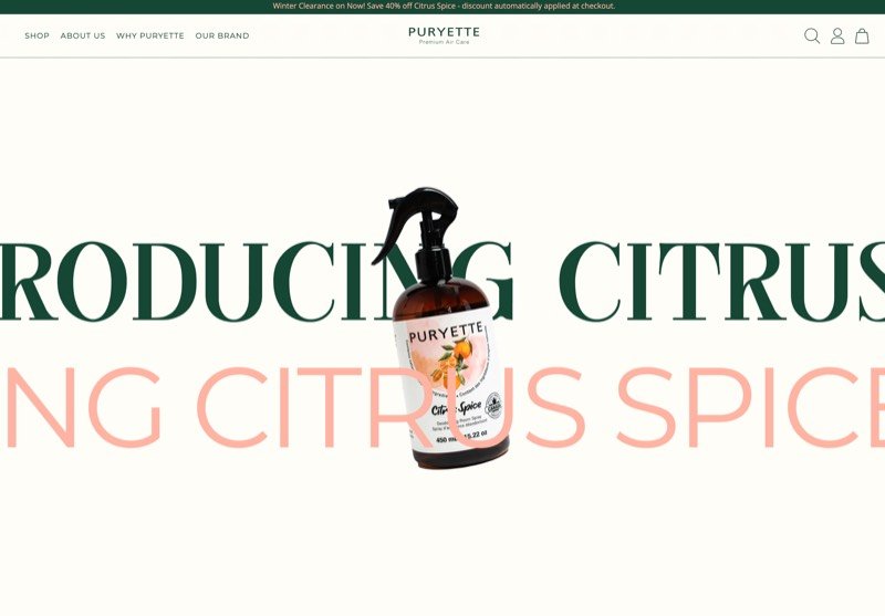 Puryette — E-Commerce Web Platforms